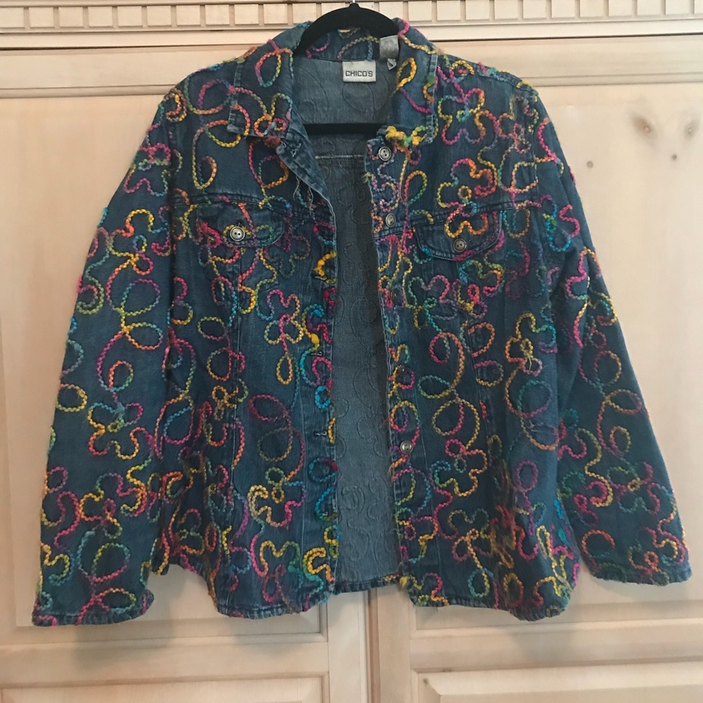 Denim Rainbow Jacket